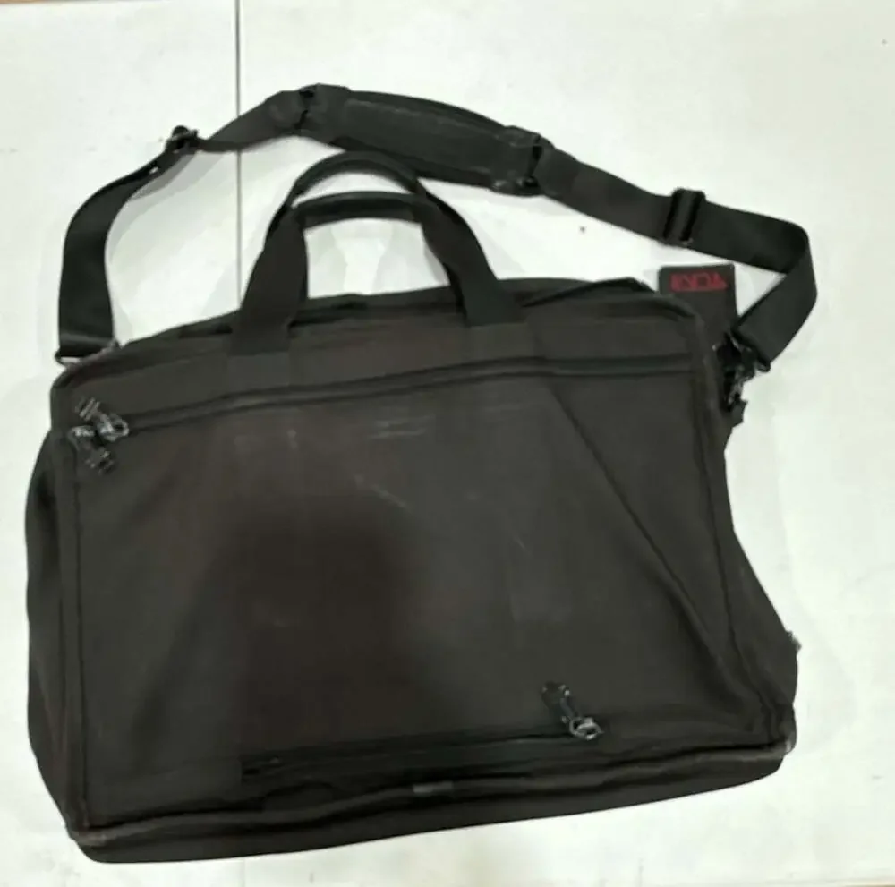 TUMI Alpha Business Ballistic Nylon Expandable Computer Briefcase 26203